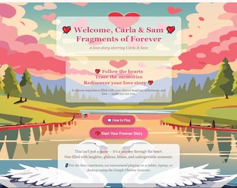 Anniversary Digital Gift – Romantic Scavenger Hunt Game for Couples, Personalized