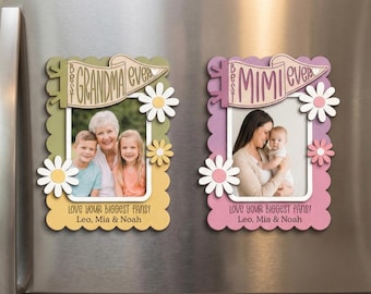 I Love You Photo Magnet, Perfect Gift Photo Frame, Gift for Mom, Grandma, Mothers Day Picture Frame, Fridge Magnet, Birthday Gifts  F708