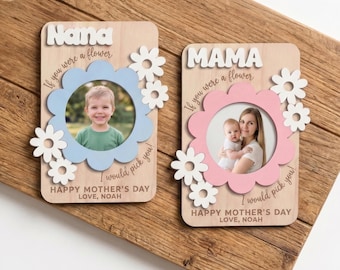 I Love You Photo Magnet, Perfect Gift Photo Frame, Gift for Mom, Grandma, Mothers Day Picture Frame, Fridge Magnet, Birthday Gifts F705