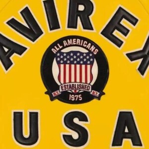 Handmade Kids Avirex USA Leather Bomber Jacket | Yellow Embroidered Genuine Cowhide Jacket for Toddlers | Kids Avirex Coat | Winter Gift image 5