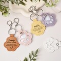 Personalized Pet Fur Memorial Keychain | Dog Cat Hair Keepsake Holder | Engraved Pet Loss Gift | Pet Hair Capsule Keychain Keepsake