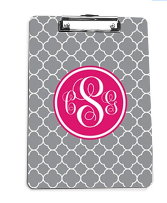 Items similar to Personalized Clipboard with Monogram Great Teacher