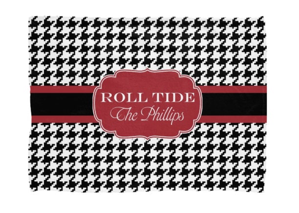 personalized fleece throw blanket monogram throw blanket
