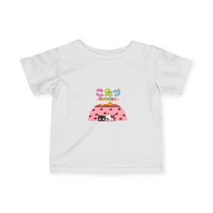 T-shirt bébé chatons kotatsu mignons - T-shirt d'hiver kawaii japonais pour tout-petit, vêtements pour bébé Neko Table, motif peau de lapin 3322, cadeau bébé en coton doux