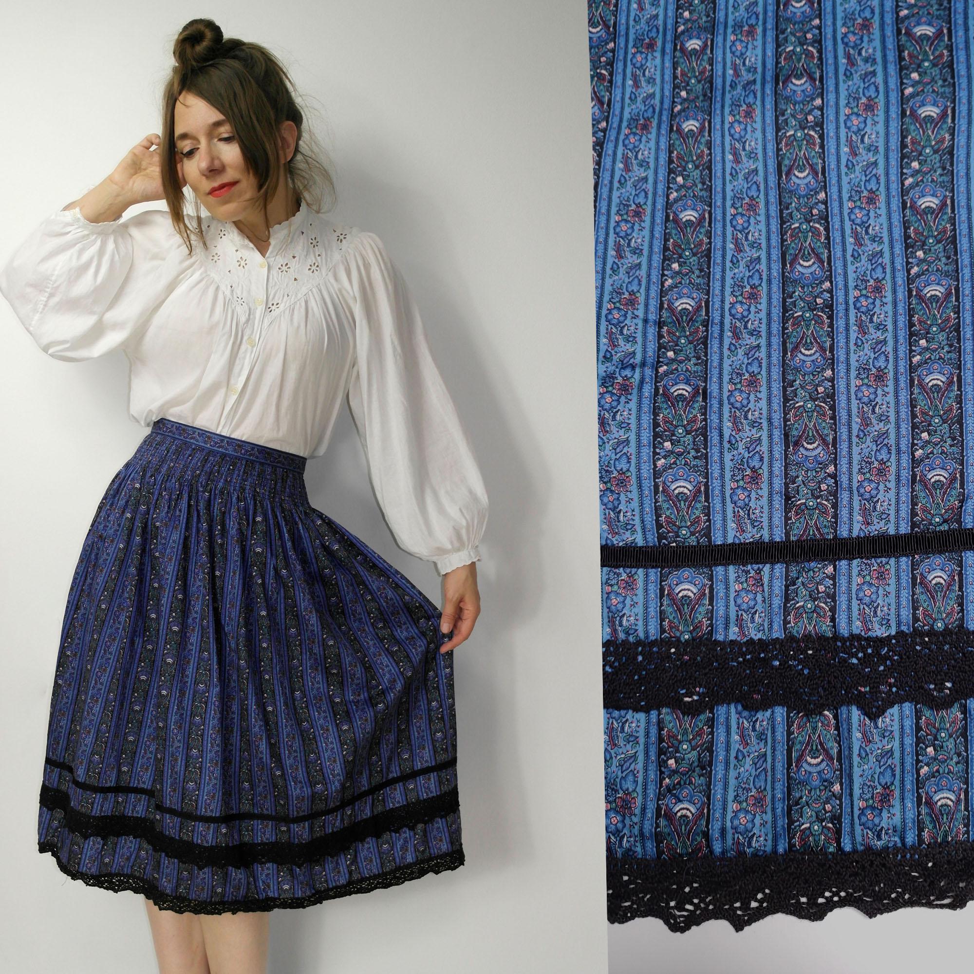 レディースパンツ古着 USA製 エスニック ペイズリー柄　大柄 ボルドー 紫 レーヨン ワイド フレア ガウチョ パンツ Used 日本製 ペイズリー柄 レーヨン イージー パンツ エスニック調 総