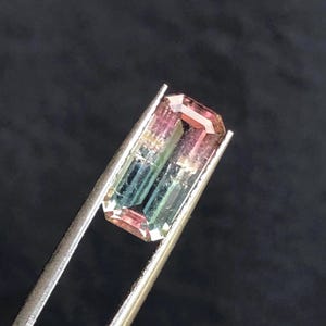 Natural Bicolor Tourmaline 3.10cts Afghan Watermelon | Faceted Tourmaline | Polished | Ready for jewellery