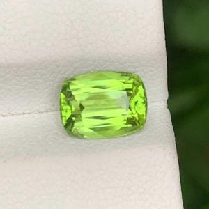 2.45 Cts Green Peridot | Ring Piece | Ready for jewellery