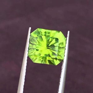 Green Peridot 3.20 Cts | Ring Piece | Ready for jewellery