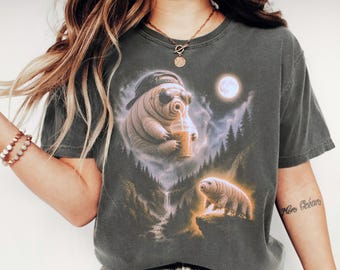 Tardigrade Shirt, Water Bear T-Shirt, Microscopic Animal Tee, Tardigrade Tshirt, Cute Animal Shirt, Science Lover Gift, Water Bear Tee