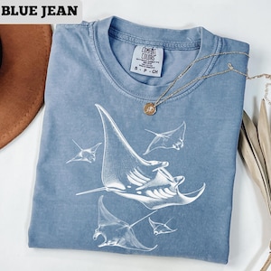 Manta Ray T Shirt - Etsy