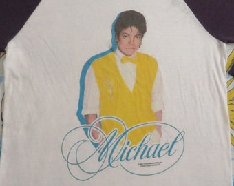 MICHAEL JACKSON vintage 1984 tour TSHIRT