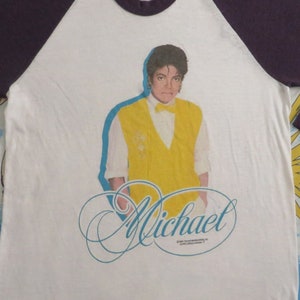 MICHAEL JACKSON vintage 1984 tour TSHIRT