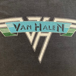 Original VAN HALEN 1978 Promo vintage T SHIRT