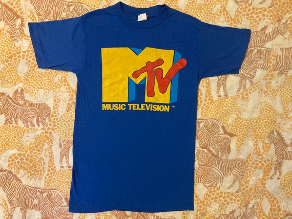 Original 80s MTV vintage T SHIRT - image 4