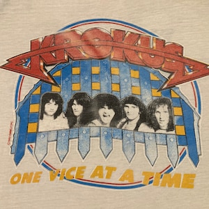 Original KROKUS vintage 1982 tour T SHIRT