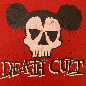 Original 80s The DEATH CULT screen stars vintage T SHIRT