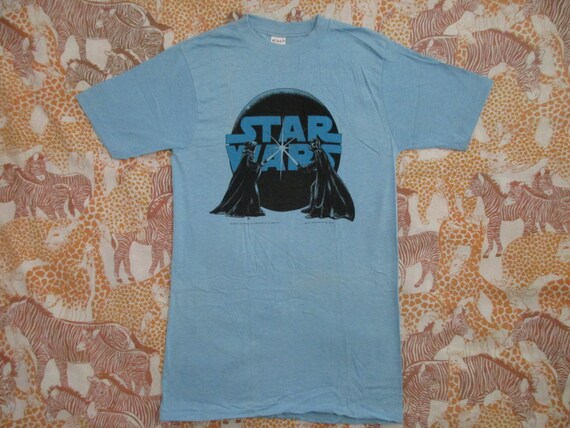 Original 1977 STAR WARS Darth Vader T SHIRT mint unused | Etsy