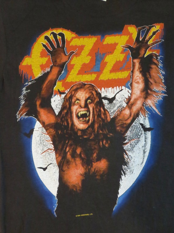 Original OZZY OSBOURNE 1984 T SHIRT Mint
