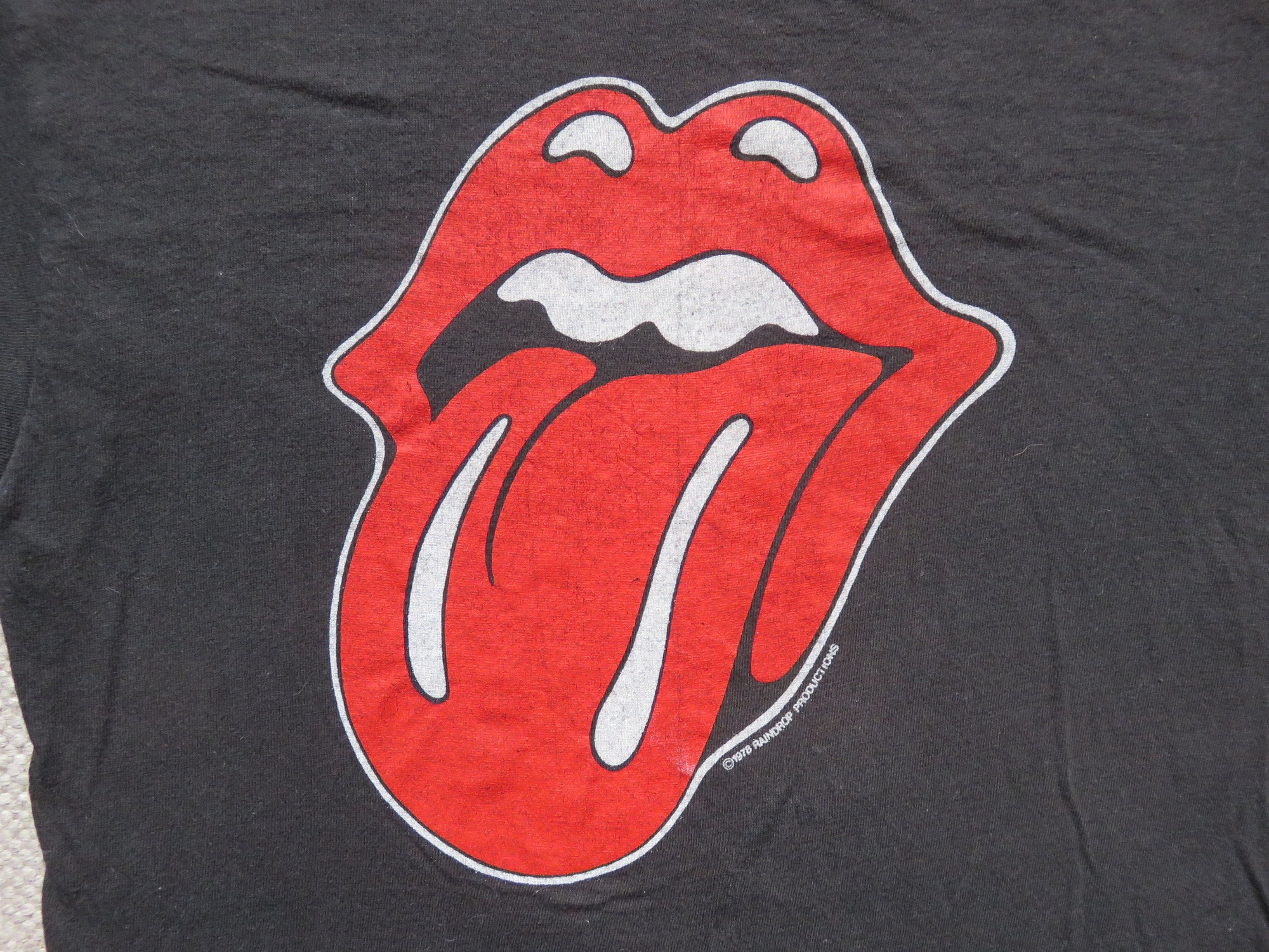 Discover Vintage ROLLING STONES 1981 Chicago Promo T SHIRT