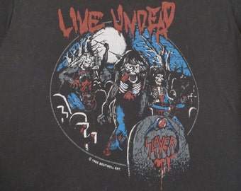 SLAYER 1985 tour T SHIRT
