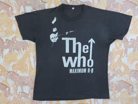 89年 THE WHO【ザ・フー】 バンドTシャツ【ツアーTシャツ