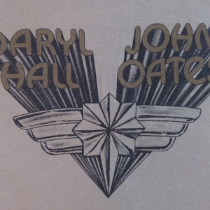 HALL and OATES 1978 promo T SHIRT
