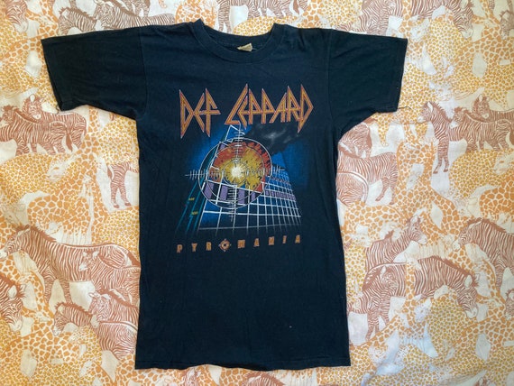 DEF LEPPARD 1983 Tour T SHIRT Original Vintage - Etsy