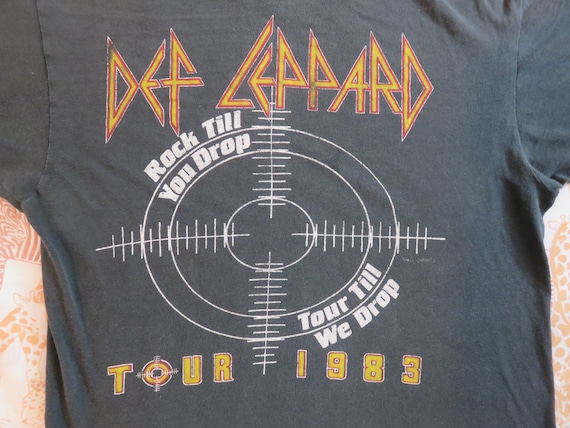 Def Leppard ツアーTシャツ ビンテージ Vintage Music - Def Leppard Tee - Large – The Bruns Shop