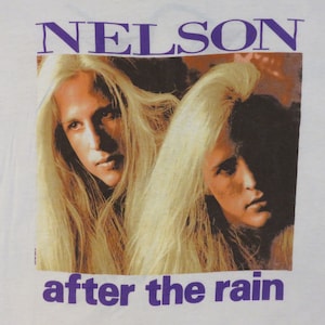 Vintage NELSON 1990 Tour SHIRT original camiseta de concierto