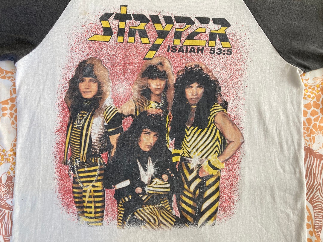 Original STRYPER 1986 Tour Vintage T SHIRT Etsy