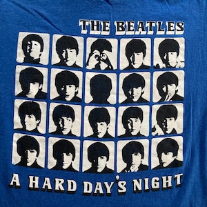 Original BEATLES 80s screen stars vintage T SHIRT