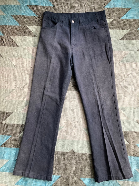 Vintage LEVI'S STA PREST Big E Black Pants 33 X 30 -  Canada