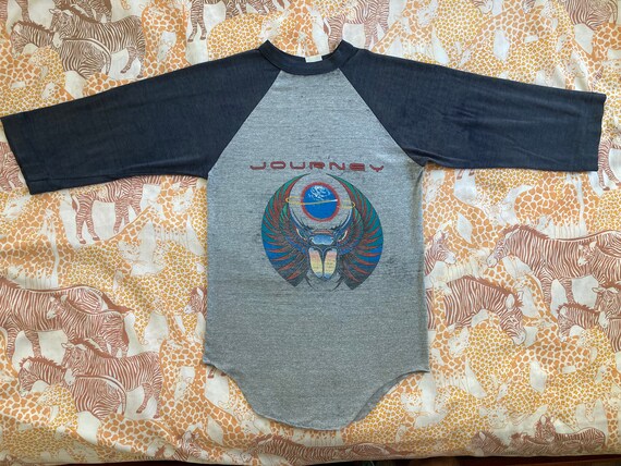 JOURNEY 1981 TOUR T SHIRT Original Vintage Burnout - Etsy