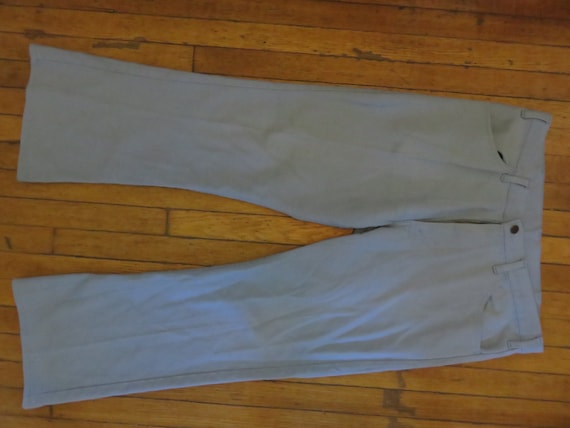 Vintage LEVI'S  STA PREST Baby Blue Pants 37 28.5 - image 1