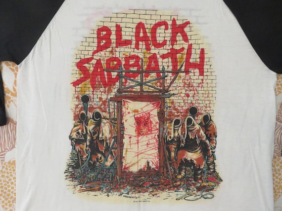 Vintage BLACK SABBATH Dio 1981 tour T SHIRT
