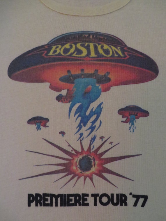 BOSTON 1977 tour T SHIRT