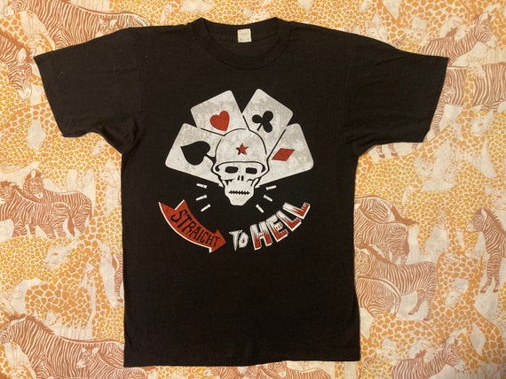Vintage the Clash Punk Concert 80s Promo Tour Rare Fifth