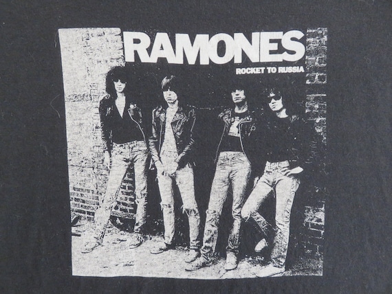 Vintage 80s RAMONES T SHIRT original tee