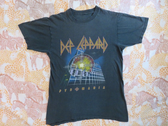 オリジナル DEF LEPPARD 1983 ツアー T シャツ ヴィンテージ T