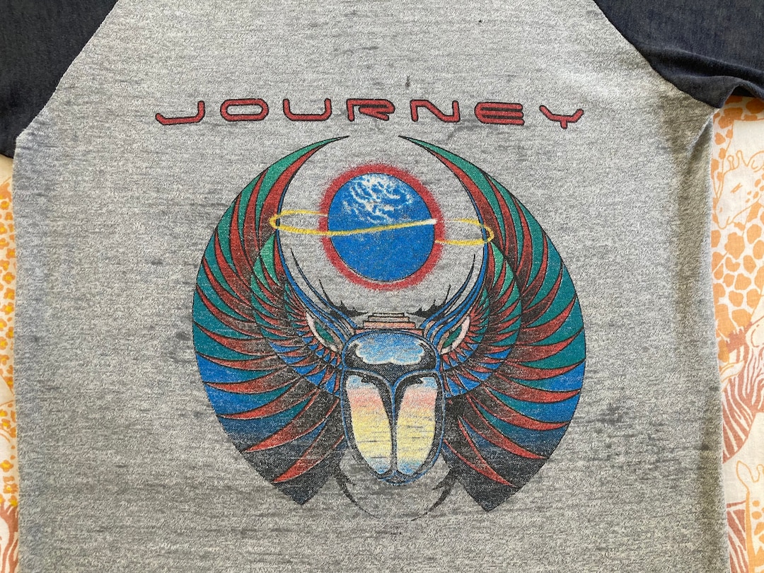 JOURNEY 1981 TOUR T SHIRT Original Vintage Burnout - Etsy