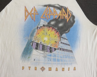 Original DEF LEPPARD 1983 Tour vintage T SHIRT