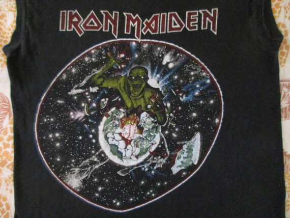 IRON MAIDEN 1983 tour T SHIRT