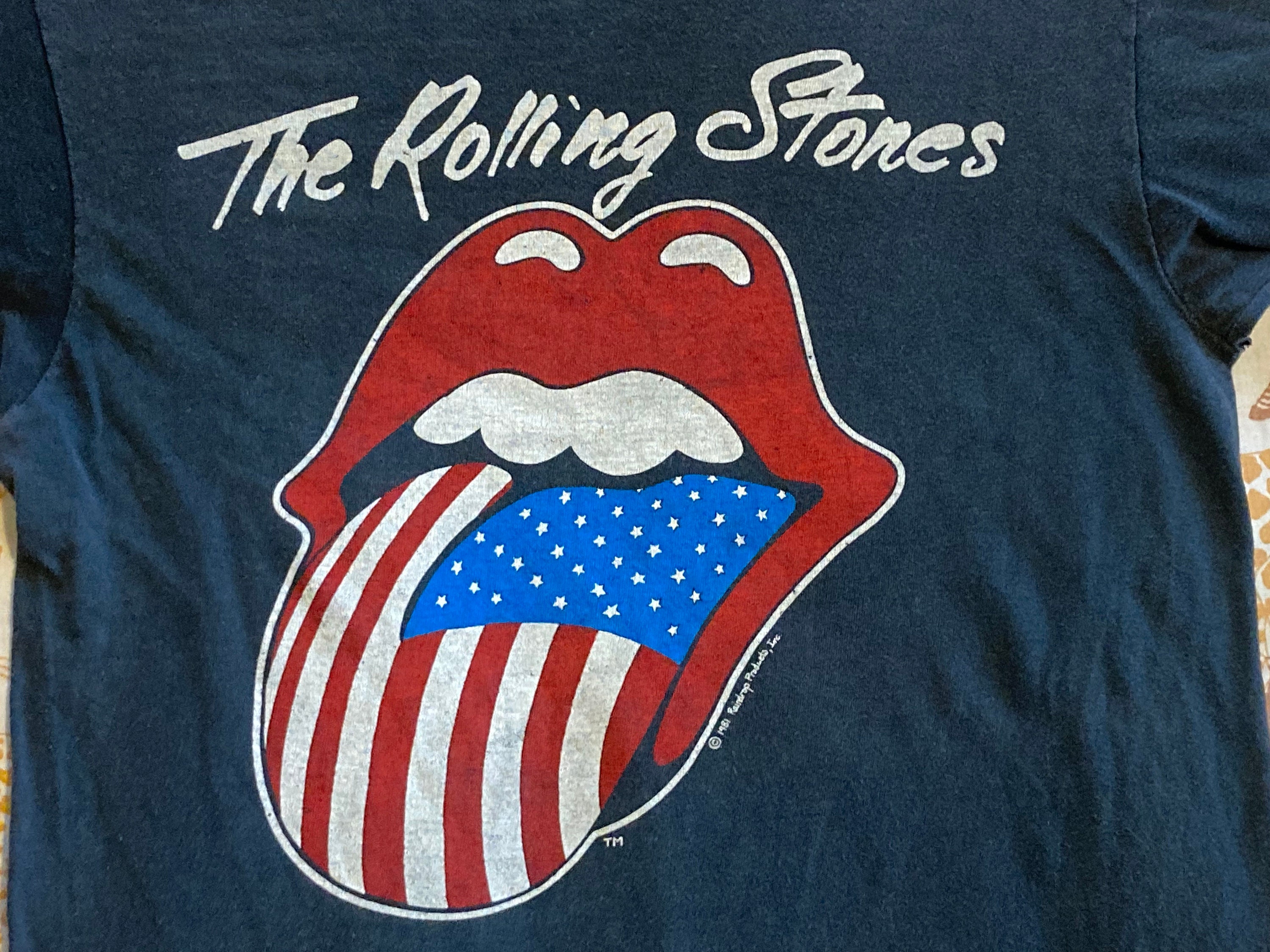 Original ROLLING STONES 1981 Tour Vintage T SHIRT - Etsy Original ROLLING STONES 1981 Tour Vintage T SHIRT - Etsy