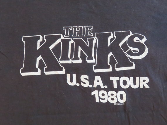 vintage kinks shirt