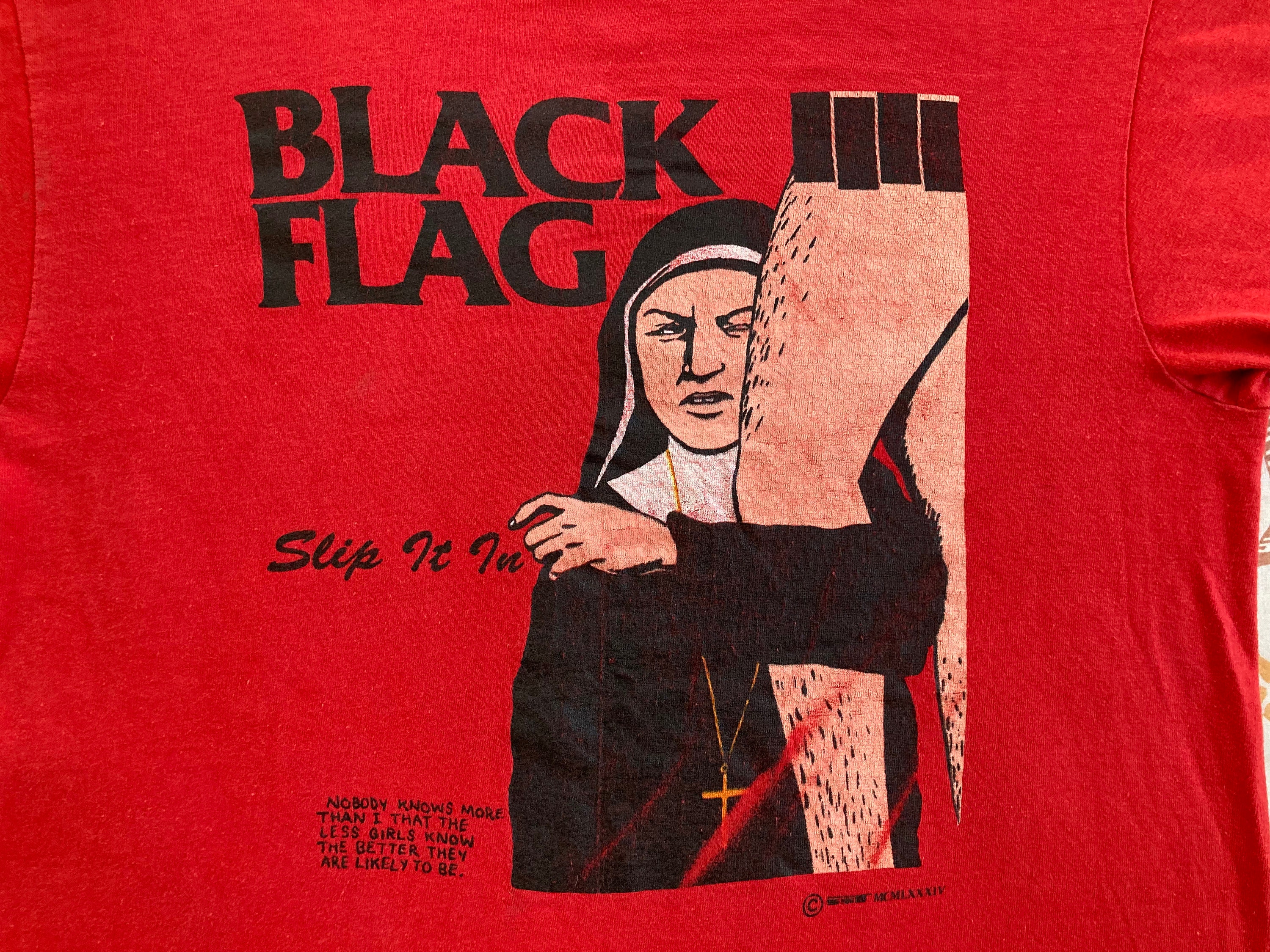 テッチを⒠ ヤフオク! - 80s BLACK FLAG Vintage T-shirt ブラックフラ... ブラックフ