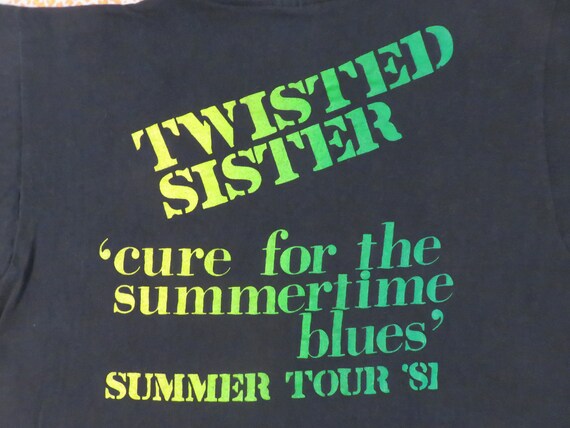 TWISTED SISTER 1981 ツアー T シャツ オリジナル ヴィンテージ