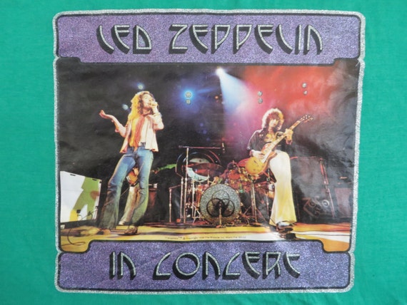 LED ZEPPELIN 1975 T SHIRT mint