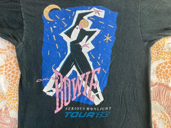 Original DAVID BOWIE 1983 Tour Vintage T SHIRT - Etsy UK