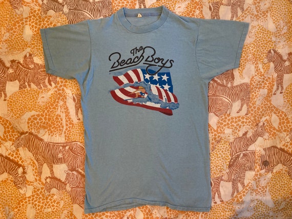 BEACH BOYS 1981 Tour T SHIRT Original vintage - image 2