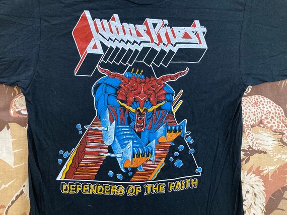 Original JUDAS PRIEST 1984 Tour Vintage T SHIRT - Etsy